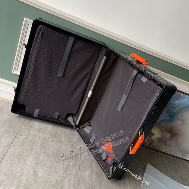 Rimowa拉杆箱 66654 Rimowa x AMBUSH 全鋁鎂合金 全新亮橘色手柄 日默瓦拉箱 行李箱xzx1162